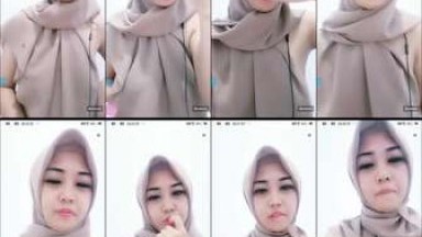 Bokeh xxx barbar || Flo Live Hijab Pamer Toket 1 [CLMK]